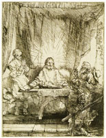 Rembrandt Christ at Emmaus