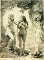 Rembrandt Adam and Eve