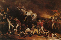 John Trumbull The Death of General Mercer at the Battle of Princeton, January 3, 1777