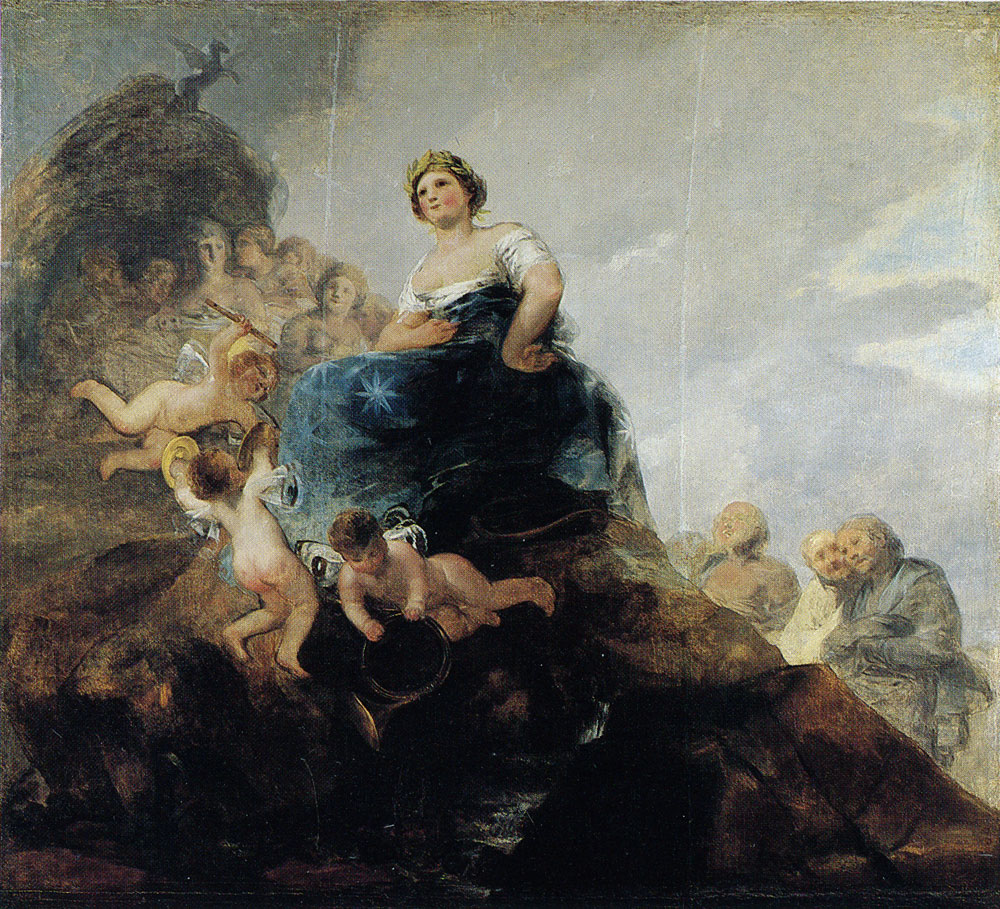 Francisco Goya - Allegory of Poetry