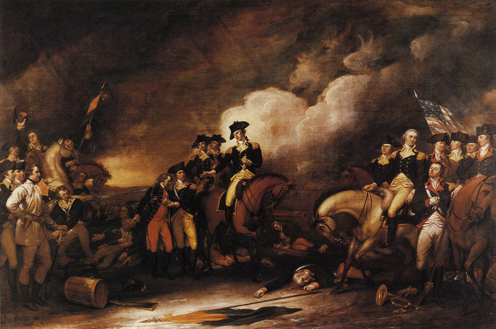 John Trumbull - The Capture of the Hessians at Trenton, December 26, 1776