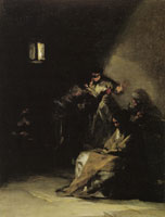 Francisco Goya Interior of a Prison (The Castillo Crime II)