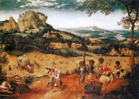 Pieter Bruegel the Elder The hay harvest