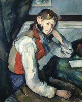 Paul Cézanne - The Boy in the Red Waistcoat