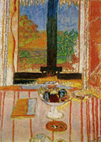 Pierre Bonnard Table in Front of the Window
